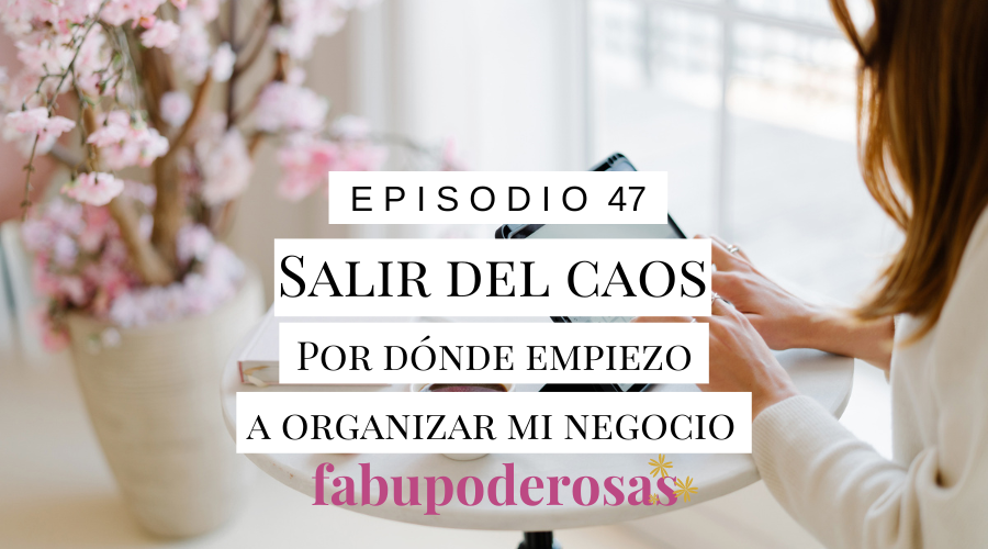 Cómo organizar mi emprendimiento